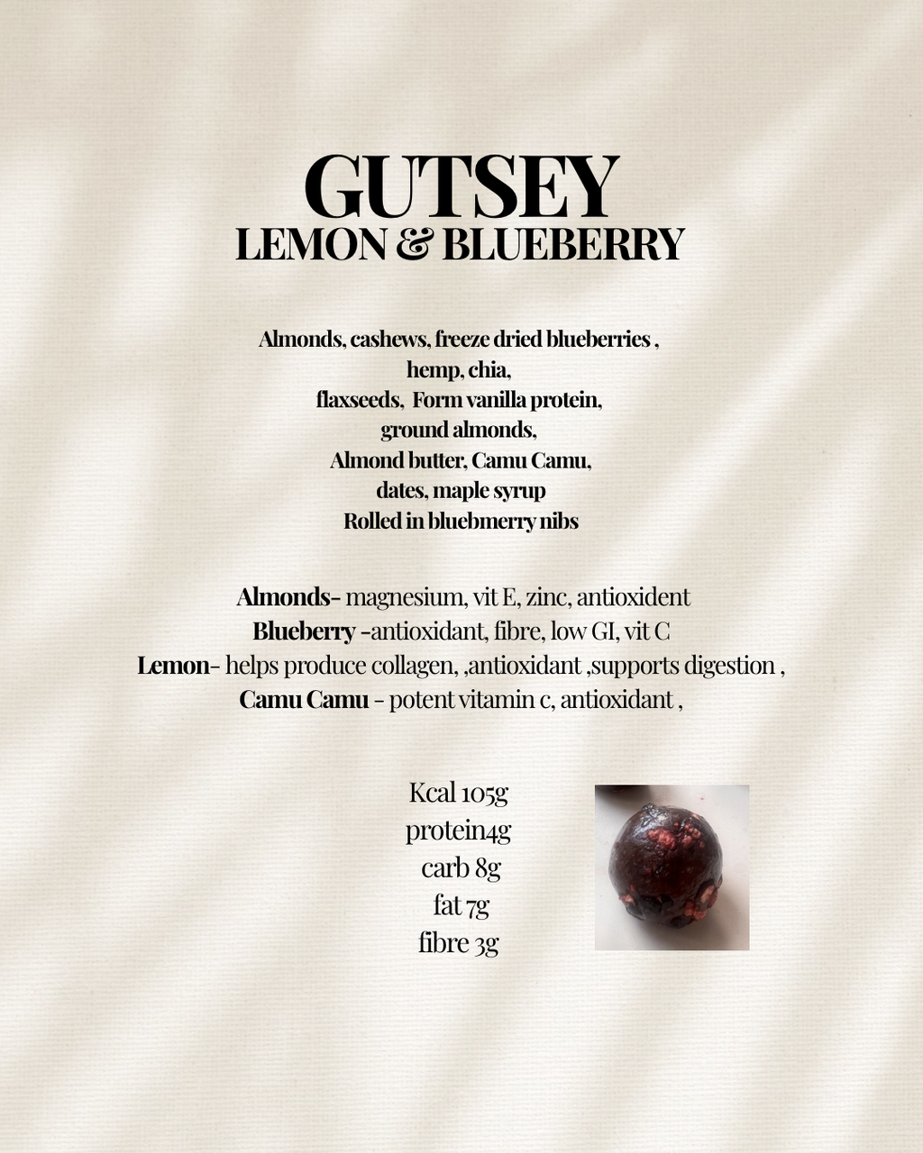 Lemon & Blueberry