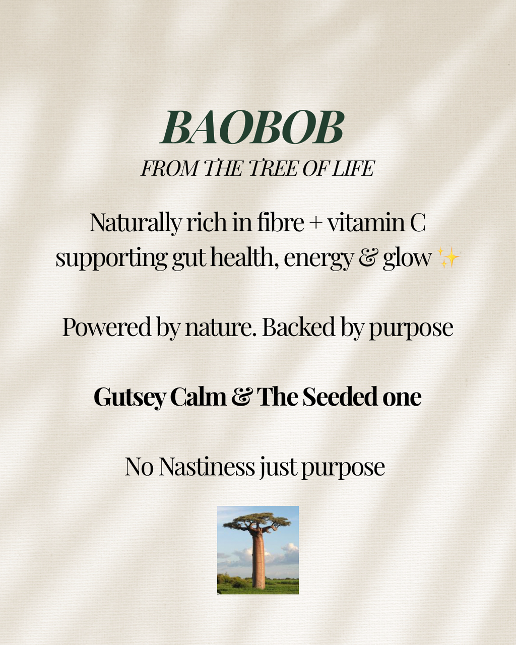 GUTSEY CALM